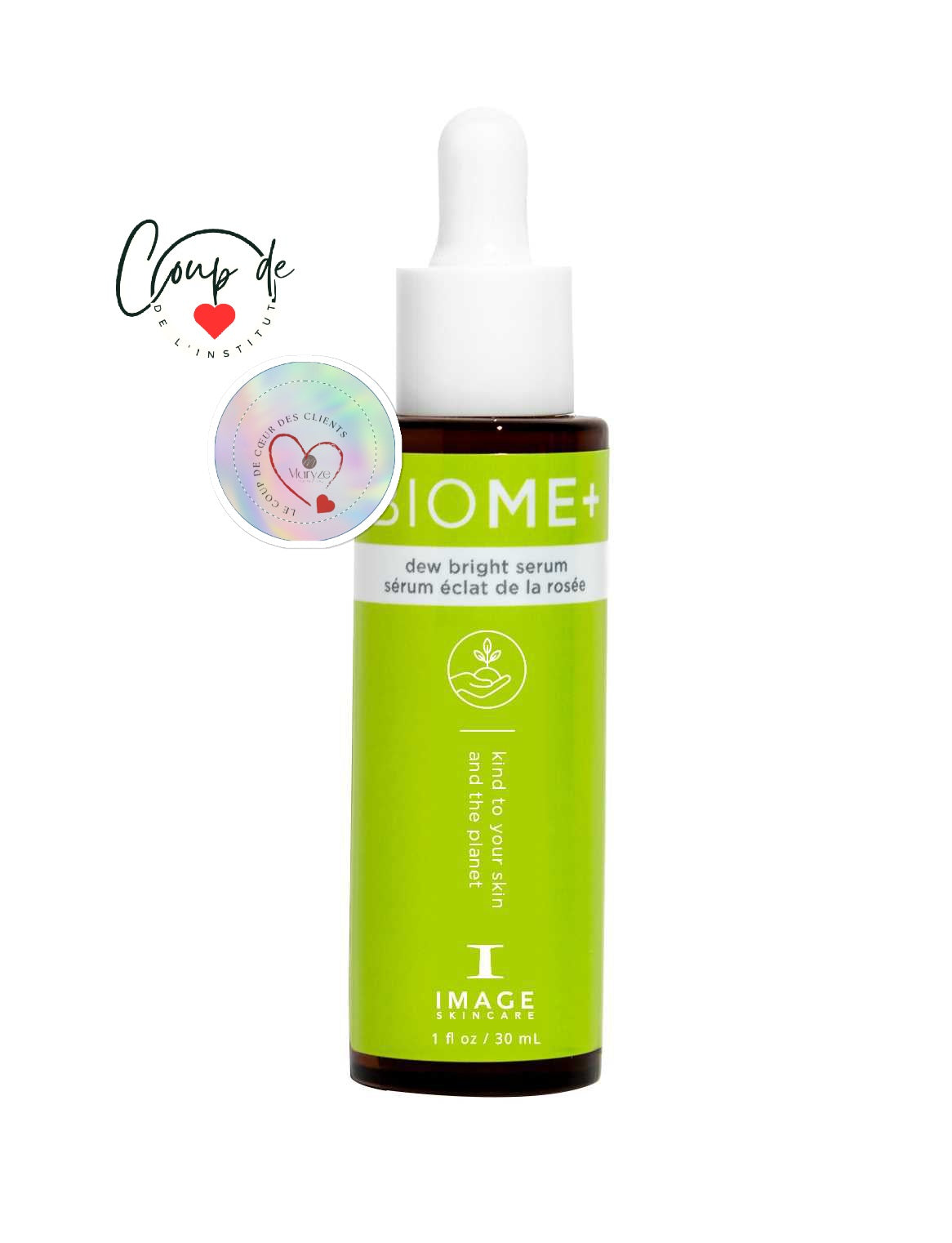BIOME+ Sérum éclat de la rosée