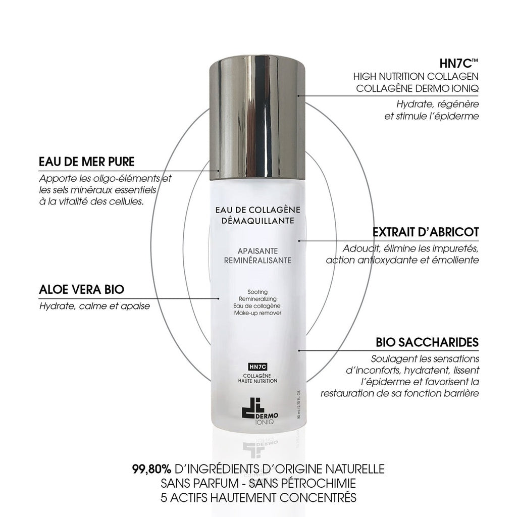 EAU DE COLLAGÈNE DÉMAQUILLANTE HN7C -dermoioniq