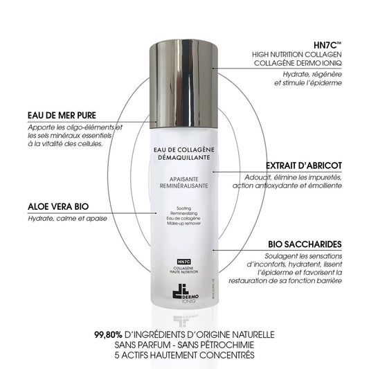 EAU DE COLLAGÈNE DÉMAQUILLANTE HN7C -dermoioniq
