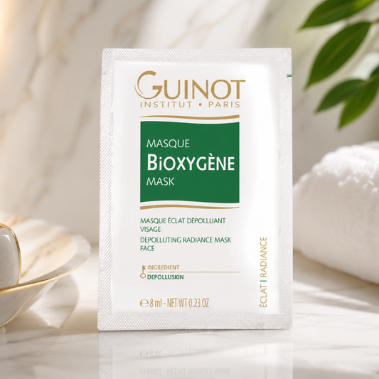 Masque bioxygene unidose- guinot- masque dépoluant