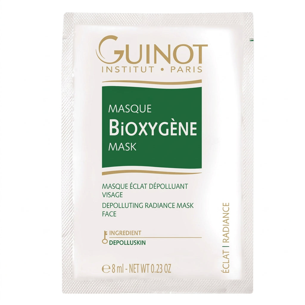 Masque bioxygene unidose- guinot- masque dépoluant