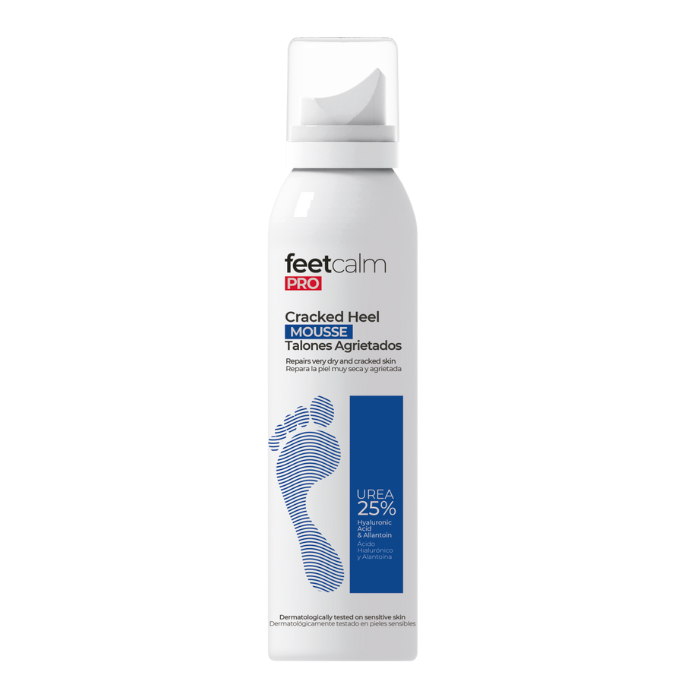 FeetCalm - mousse cors et crevasses pieds