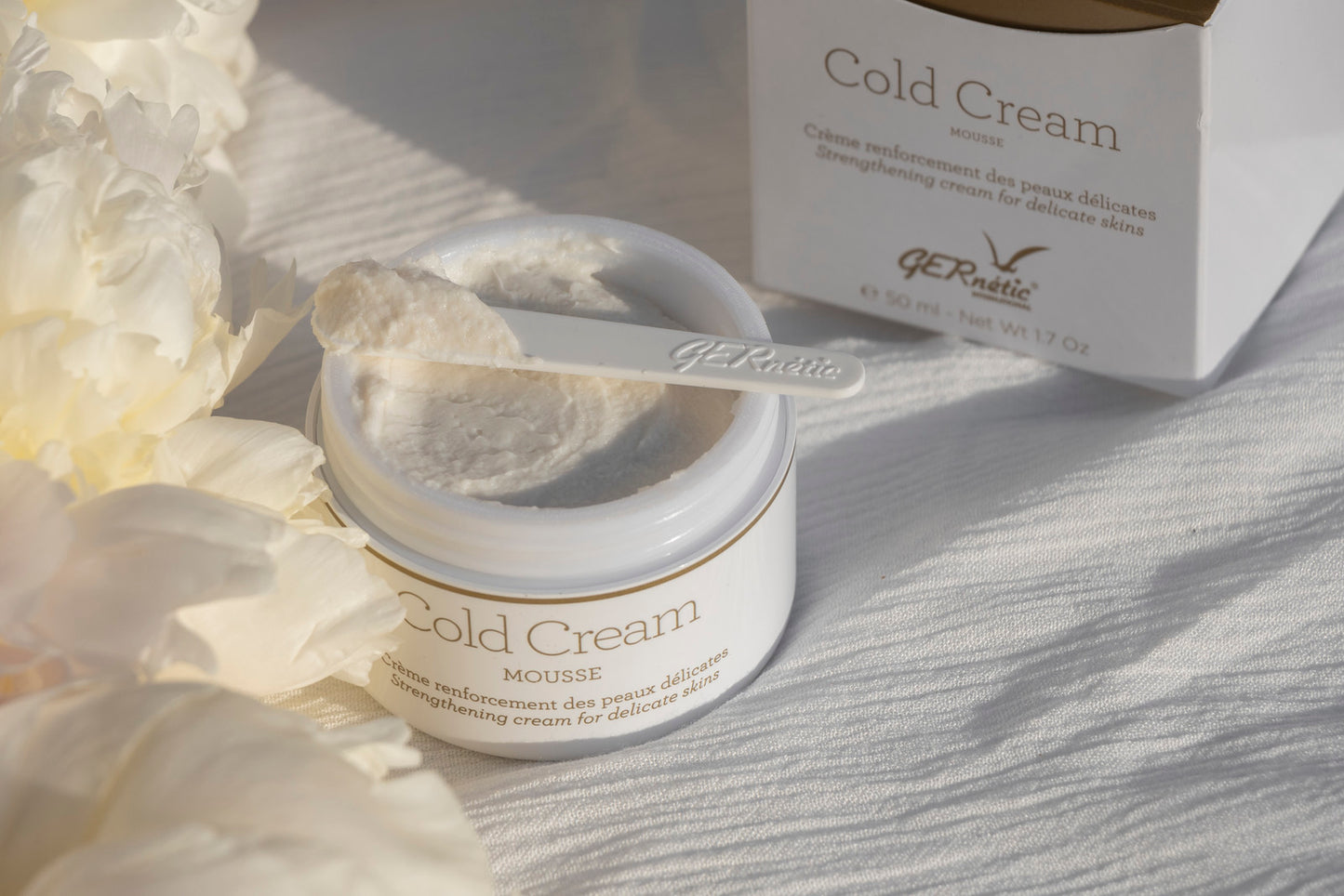 Cold cream mousse