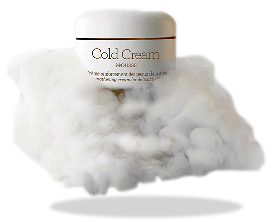 Cold cream mousse